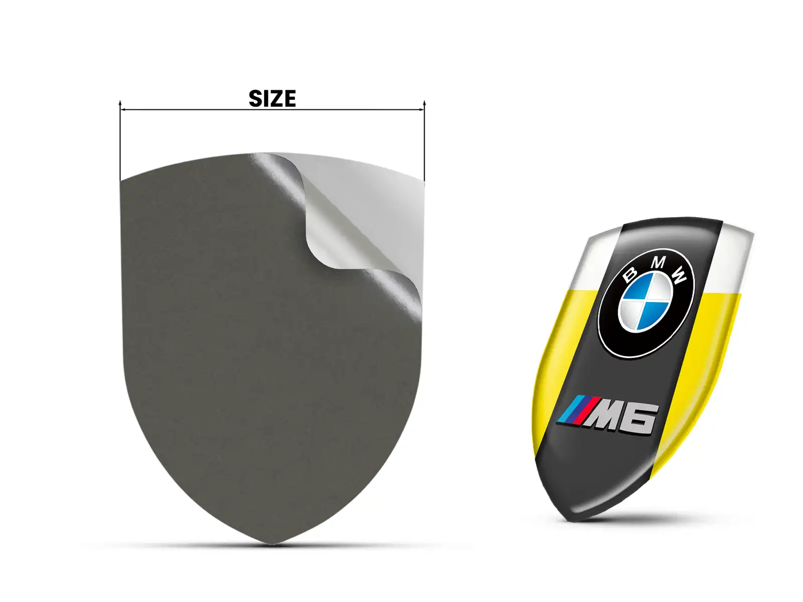 BMW Stoßsticker Druck Hochwertig Stabil Modern